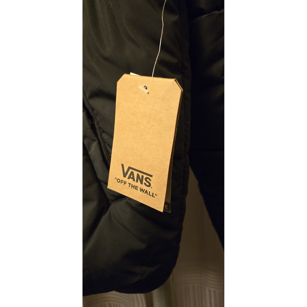 Vans Women's Foundry Puffer MTE All Weather Full Zip Insulated Jacket Black NWT - Picture 10 of 11